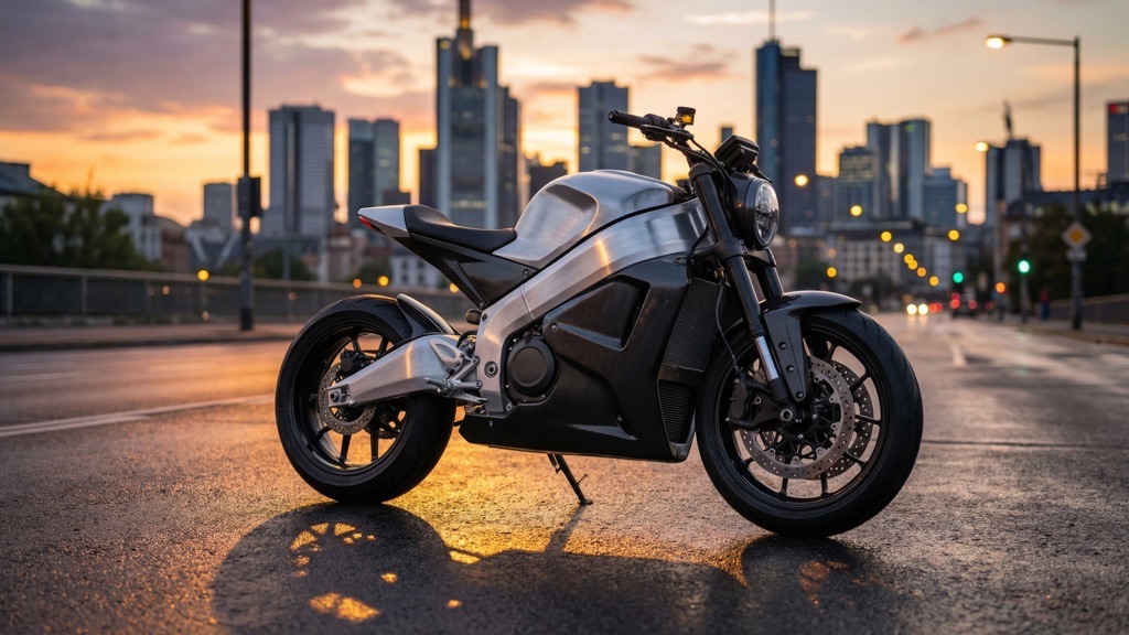 Electric Motorcycle in Urban Commuting Environment