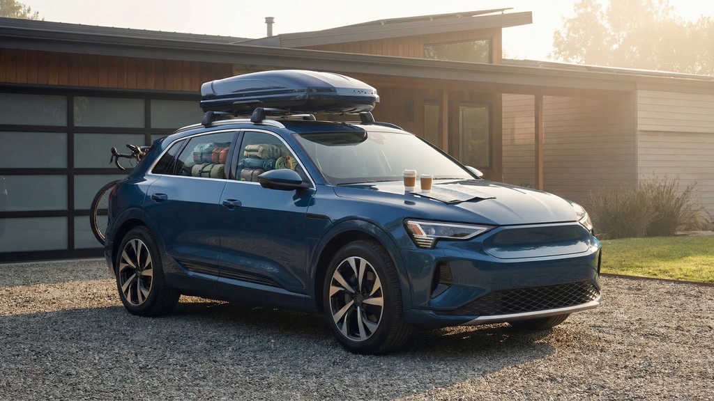 Electric SUV Ready for a Road Trip