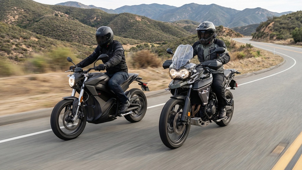 Electric vs Gas Motorcycle Long-Distance Reality