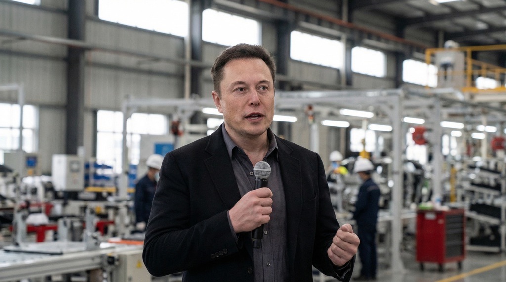 Elon Musk associated with Tesla’s long-term manufacturing vision and execution challenges