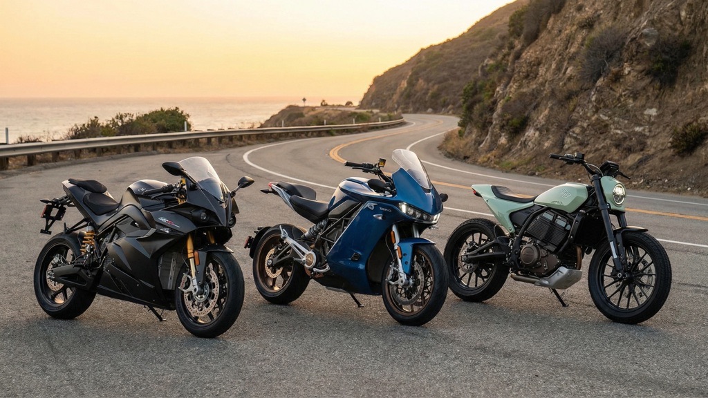 Electric Sport Motorcycle Acceleration