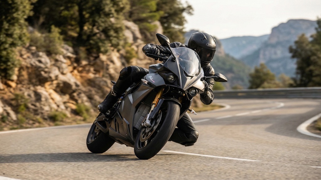 Energica Eva Ribelle in Aggressive Canyon Ride
