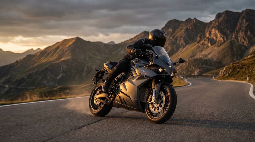 Best Electric Motorcycles 2026: Real-World Range, True Costs & Final Verdict 6 Energica Eva Ribelle electric motorcycle on long-distance ride