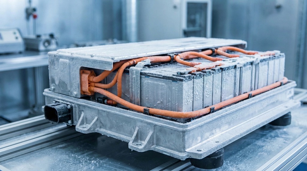 electric vehicle battery cold weather performance