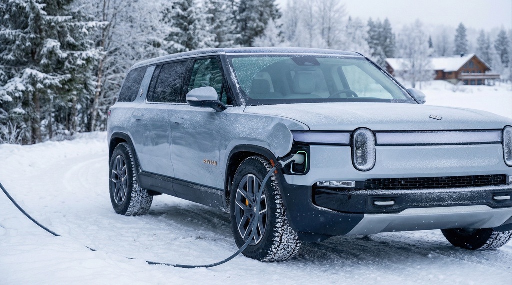 electric car winter preparation cold weather charging and driving