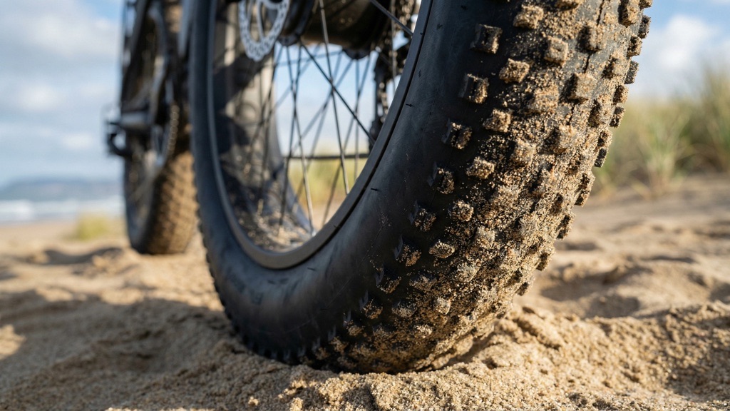 4-Inch Fat Tire on Sand
