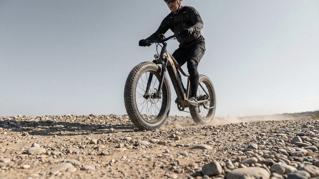 4-Inch Fat Tires on Loose Terrain
