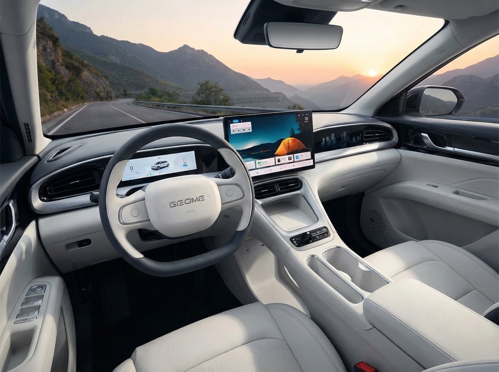 Geely EX2 Hits 465,775 Sales to Become China's #1 Car of 2025 Before Australian Launch 7 Geely EX2 interior