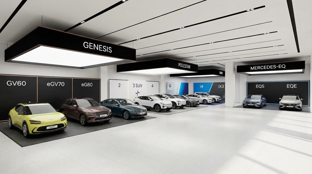 Genesis (GV60, eGV70, eG80) vs Polestar-(2, 3, 4) vs BMW-(i4, iX3) vs Mercedes (EQS, EQE)