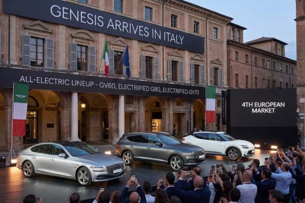Genesis Italy launch