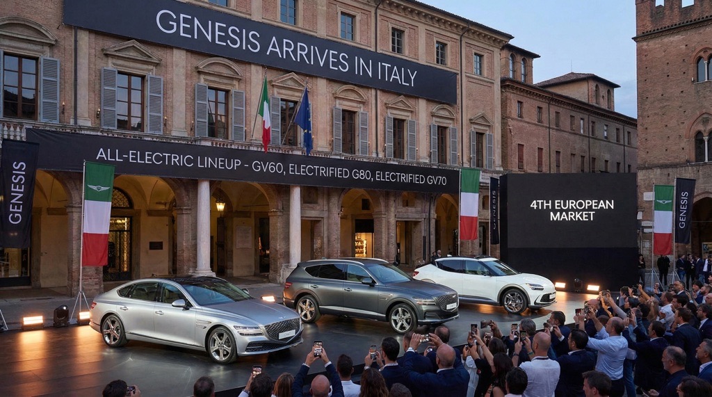 Genesis Italy launch