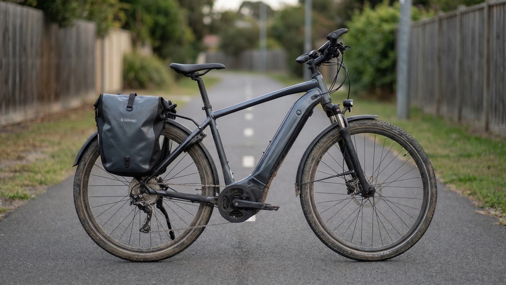 Giant Explore E+ Side Profile with Utility Setup