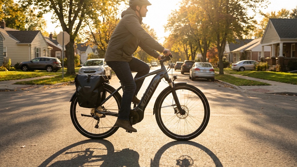 Giant Explore E+ Practical Commuting Setup