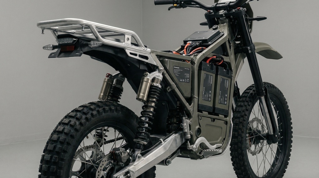 GR1T G1XR Raider Delivers 150 km Range with IR Shielding for Tactical Electric Mobility 4 Technical features of the GR1T G1XR Raider electric motorcycle