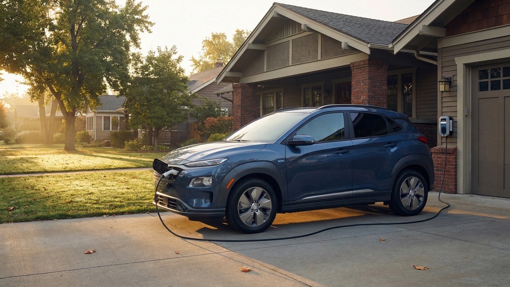 Best Electric Cars Under $25,000 (2026): The Smart Buyer’s Guide With Real Numbers 5 Hyundai Kona Electric Charging at Home