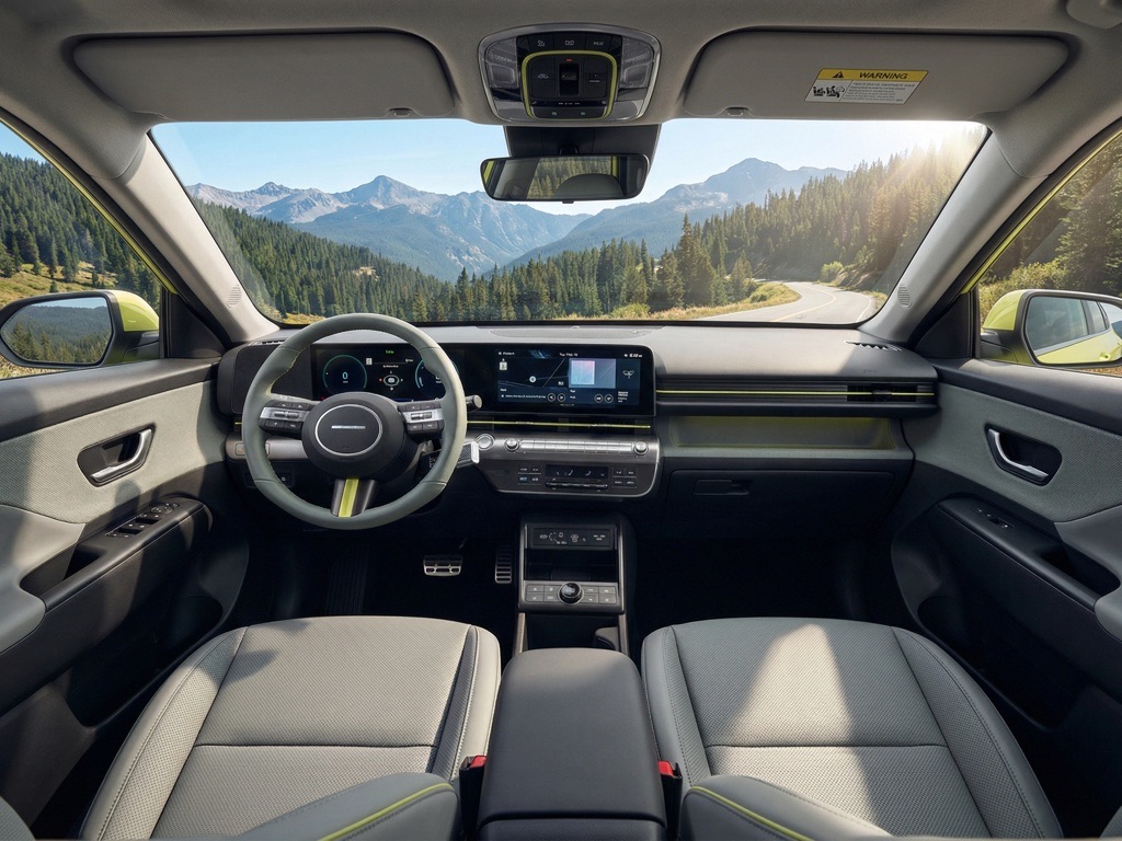Hyundai Kona Electric Interior 2025