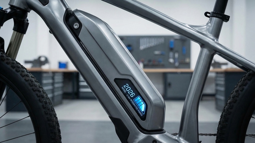 Integrated E-Bike Lithium Battery Pack 2026
