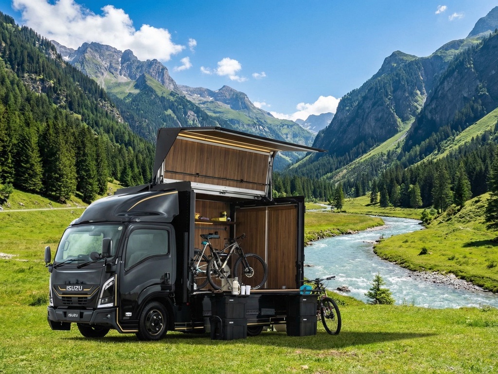 Isuzu Elf MUV electric