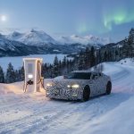 Jaguar Type 00 EV Sedan Packs 120 kWh Split Battery for 400-Mile Range and Low Coupe Seating 12 Jaguar Type 00 EV