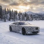 Jaguar Type 00 EV Sedan Packs 120 kWh Split Battery for 400-Mile Range and Low Coupe Seating 3 Jaguar Type 00 EV