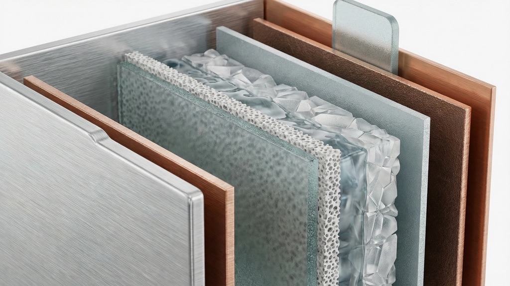 Cross-section of liquid-solid-state lithium battery showing hybrid electrolyte design