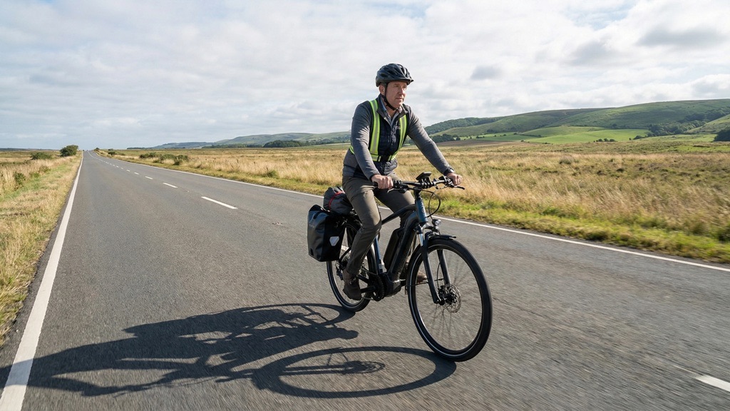 Long-Distance E-Bike Commuting