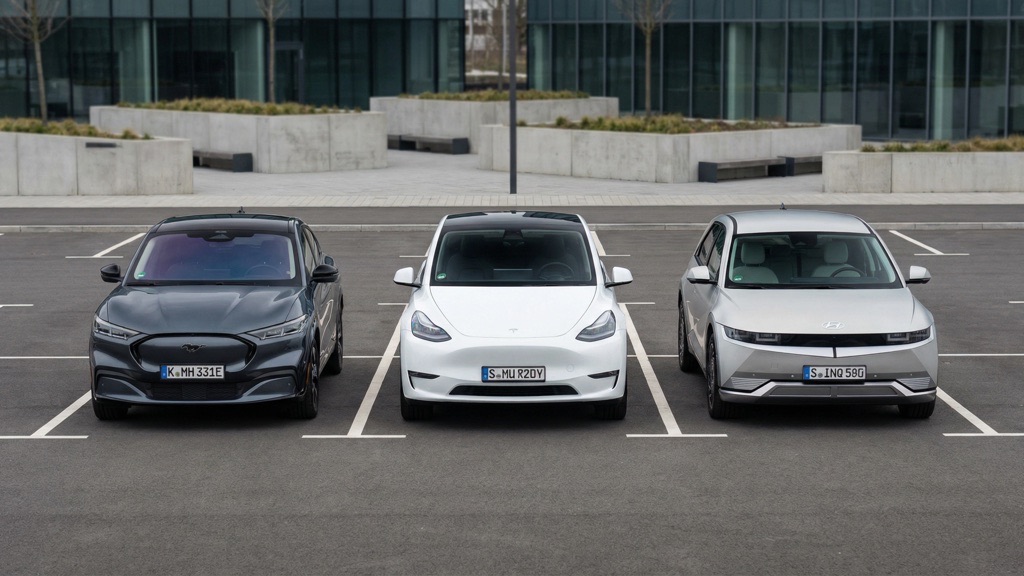 Mach-E vs Model Y vs Ioniq 5