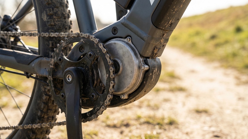 Electric Bike Buying Guide 2026 Hub vs Mid-Drive E-Bike Motors (Authority Guide) 4 Mid-Drive Motor Mounted at Crank