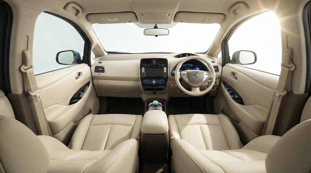 Nissan Leaf interior