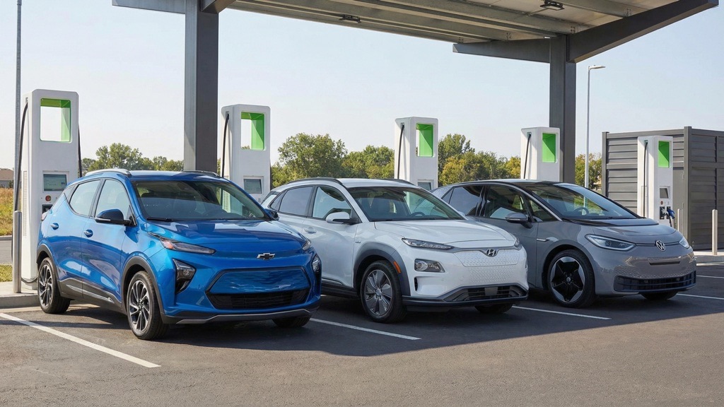 Nissan Leaf vs Key EV Competitors