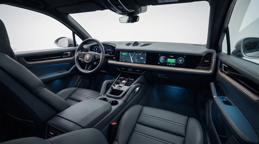 Porsche Cayenne Electric Interior