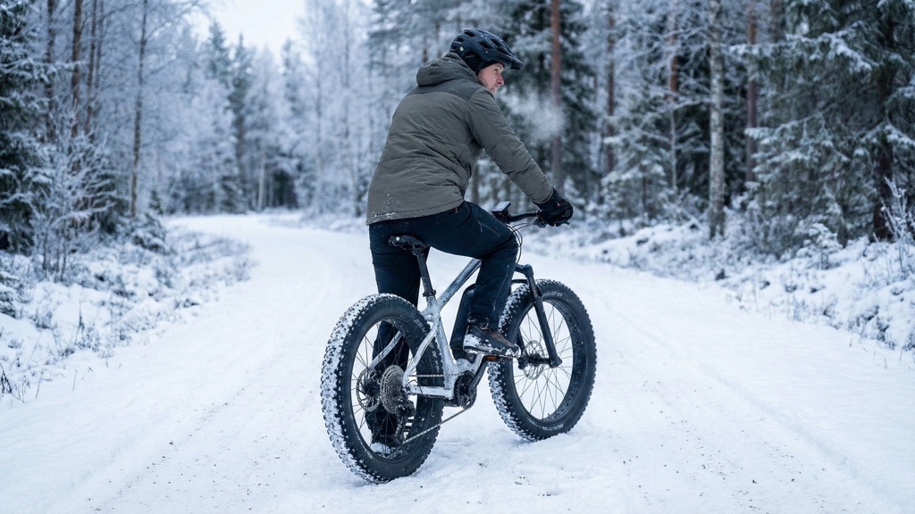 RadRover Stability on Snow Terrain