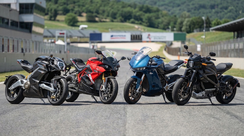 Arc Vector vs Energica Ego+ vs Zero SR/S vs LiveWire One