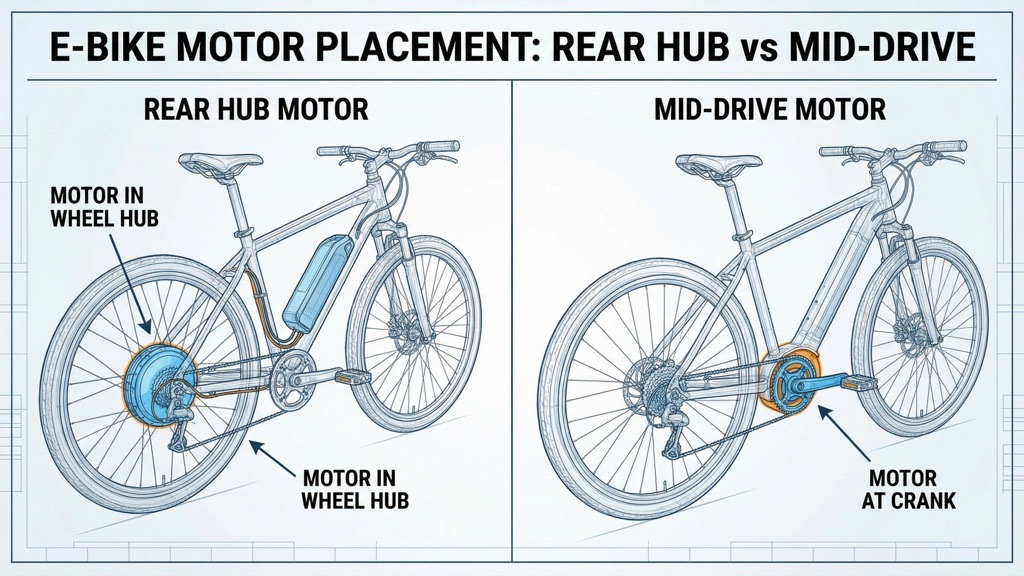 VanMoof S5 Review (2026): Design-Driven Commuter with Real-World Tradeoffs 8 Rear Hub vs Mid-Drive Motor Placement