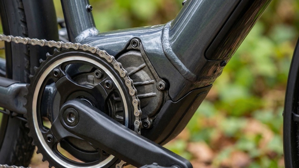 Turbo Vado Mid-Drive Motor Detail