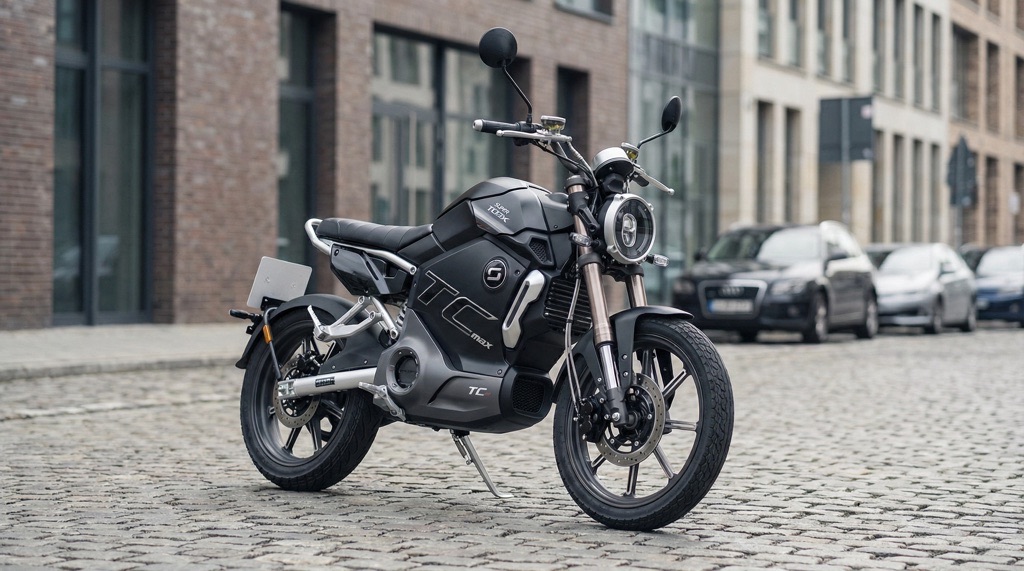 Super Soco TC Max Review (2026): Real-World Range, Charging & Verdict 8 Super Soco TC Max urban electric motorcycle comparison context