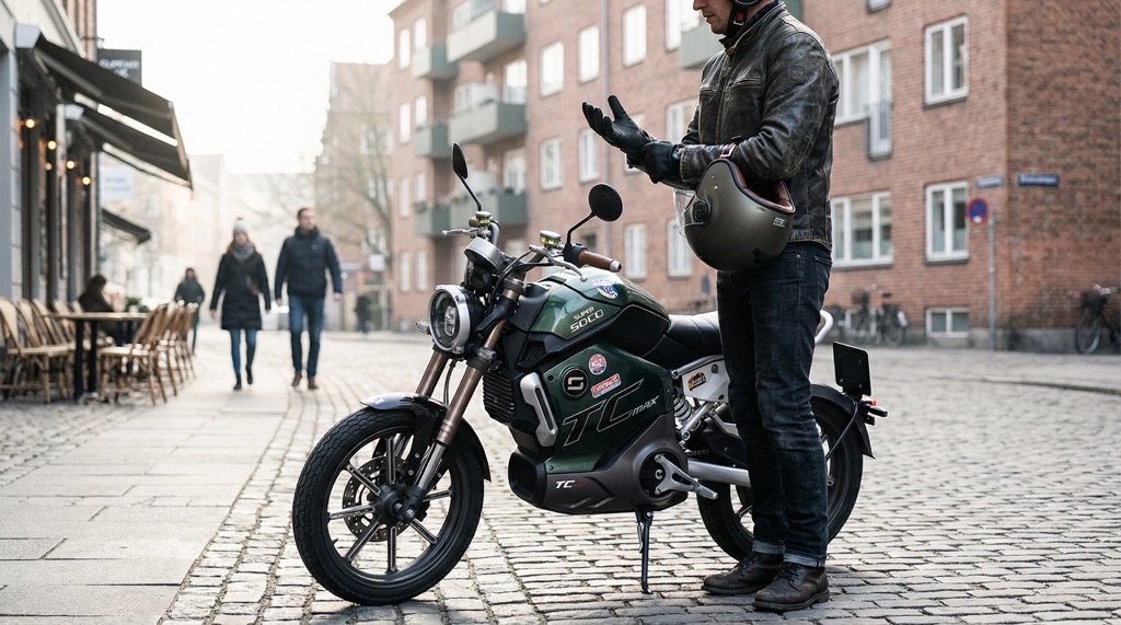 Super Soco TC Max Review (2026): Real-World Range, Charging & Verdict 9 Super Soco TC Max everyday urban lifestyle use