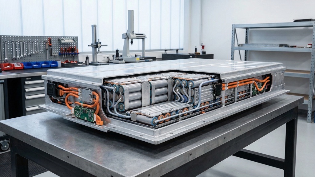 Tesla Battery After an Accident: Advantages, Risks and What Buyers Must Know in 2026 5 Tesla battery pack internal structure