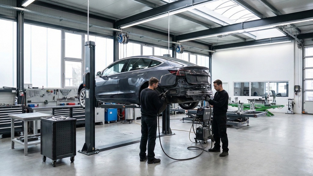 Tesla’s Main Problems: Advantages, Risks and What Buyers Must Know in 2026 8 Tesla Structural Repair Environment