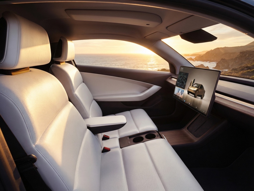 Tesla Cybercab Interior