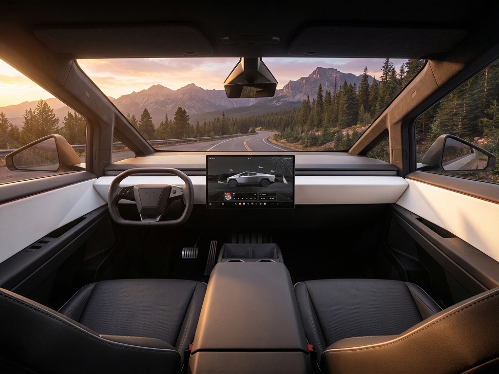 Tesla Cybertruck Interior