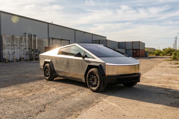 2026 Tesla Cybertruck Stainless Steel Exterior