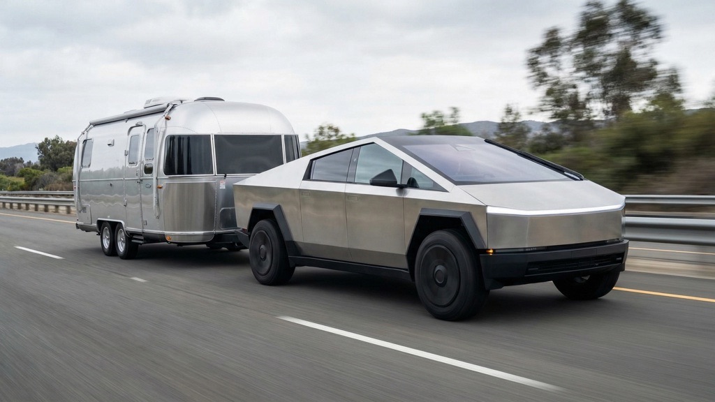 Tesla Cybertruck Problems: Advantages, Risks and What Buyers Must Know in 2026 7 Cybertruck Towing on Highway