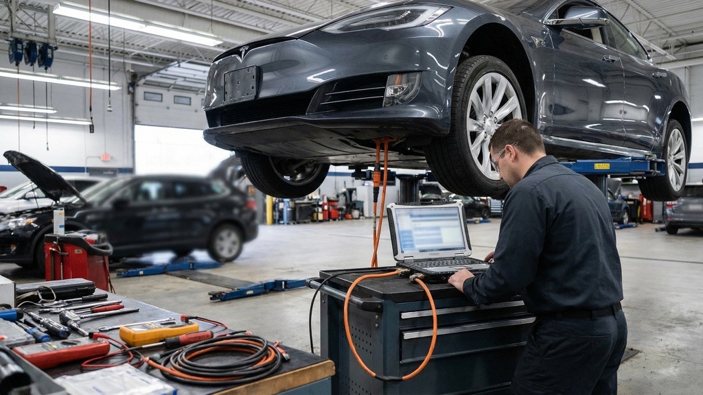Tesla Battery After an Accident: Advantages, Risks and What Buyers Must Know in 2026 7 Tesla high-voltage isolation diagnostic test