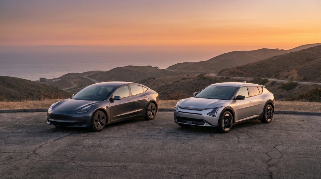 Electric sedans representing ownership and resale costs