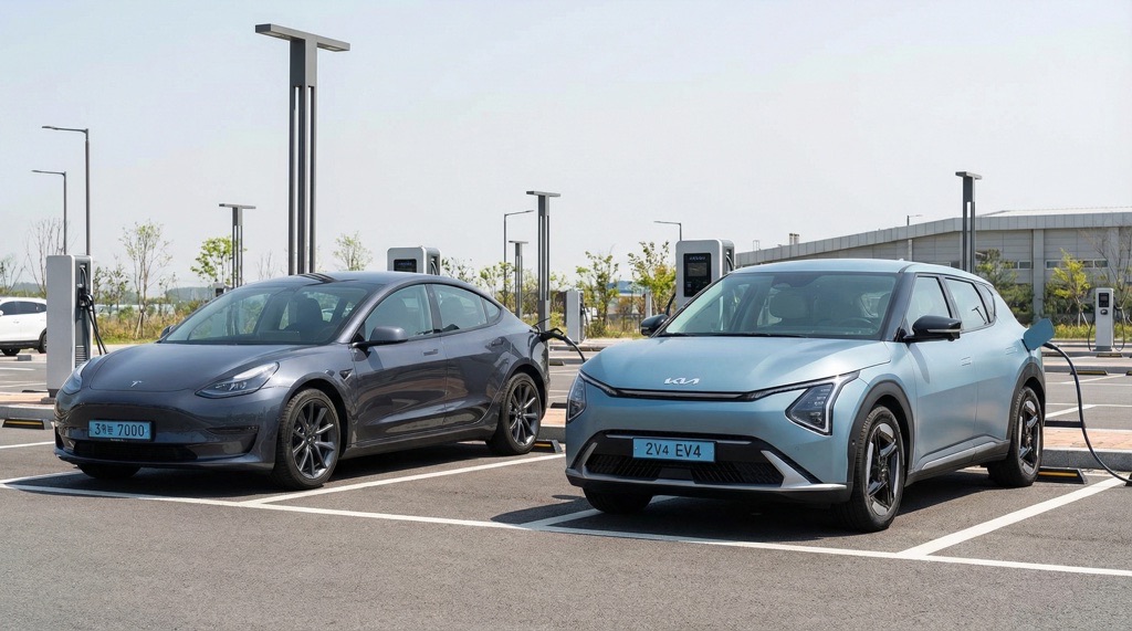 Tesla Model 3 vs Kia EV4