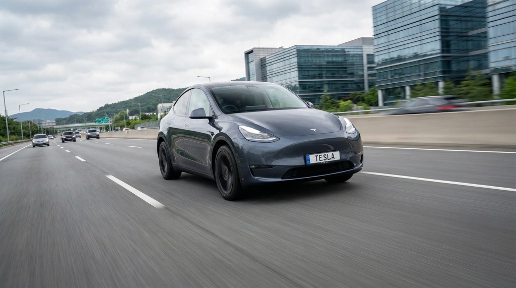 Tesla Model Y real-world driving in 2026