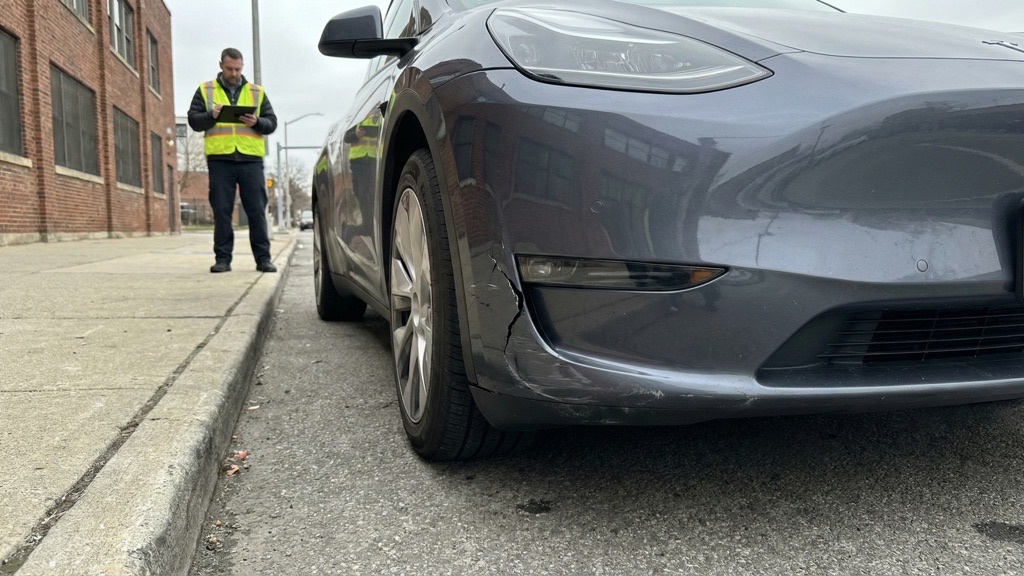 Tesla’s Main Problems: Advantages, Risks and What Buyers Must Know in 2026 7 Minor Front Bumper Damage Example