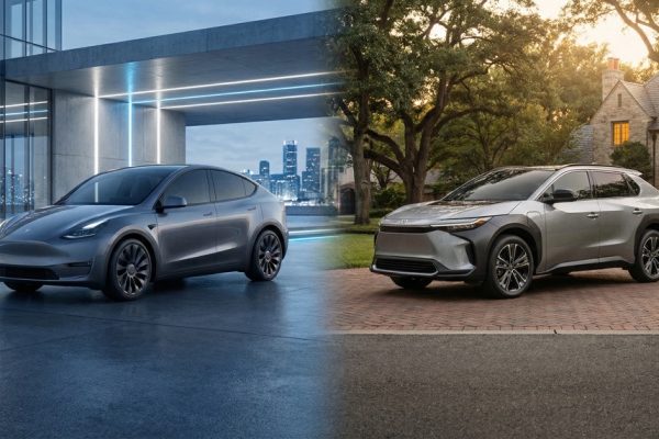 TESLA MODEL Y vs TOYOTA bZ4X