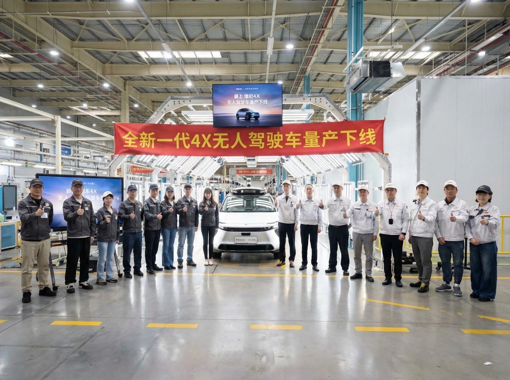 First bZ4X robotaxi rolled off the production line